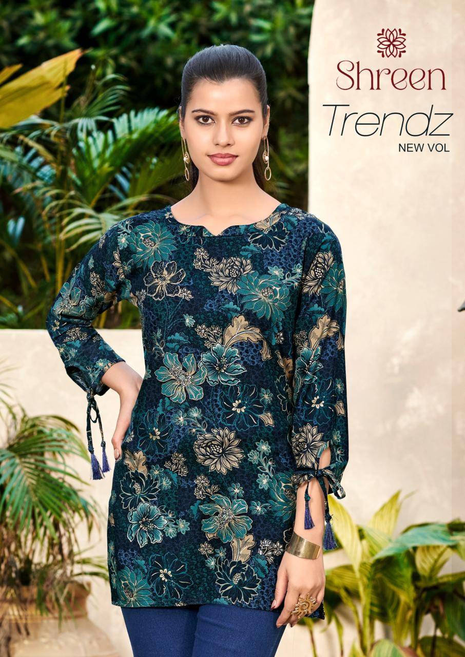Shreen trendz new vol Kurti set wholesaler